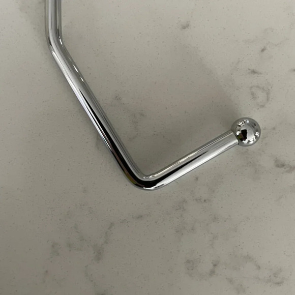 Nordstrom 'C' Metal Swivel Hook in Green Pink to secure Handbag/Accessories NWOT - Picture 5 of 8